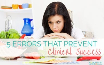 Avoid these 5 errors that prevent clinical success
