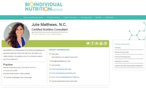 Personalized BioIndividual Nutrition Training And Therapeutic Diets ...